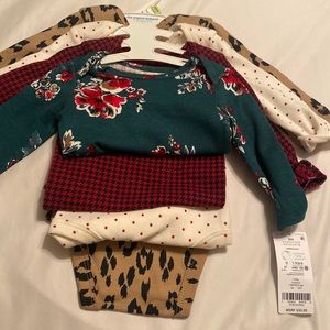 Carter’s long sleeve bodysuit’s for girls